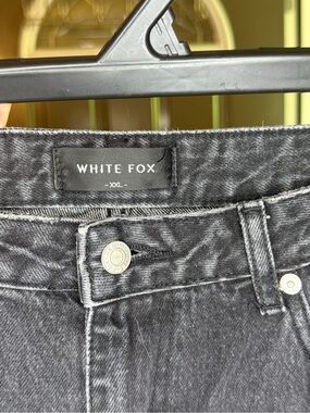 White Fox Boutique Black Washed High Rise Jeans